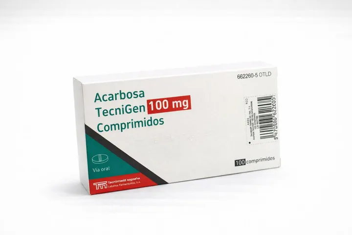 Акарбоза Текниген (Acarbosa TecniGen) 100 мг — 100 таблеток