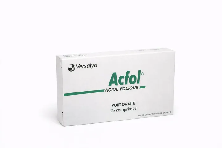 Акфол (Acfol) — фолиевая кислота 5 мг, 28 таблеток