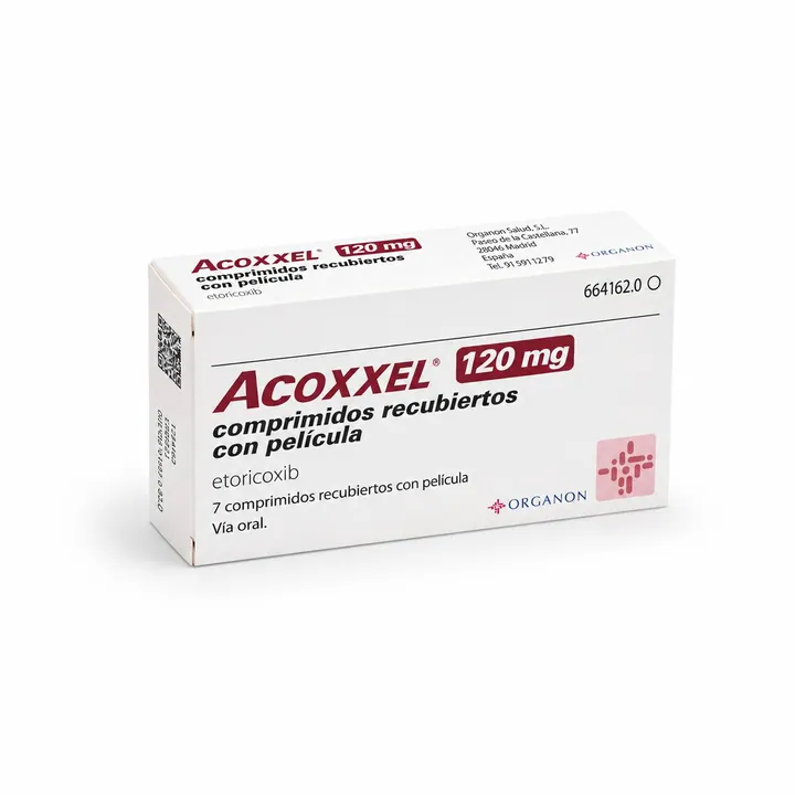 Акоксель (Acoxel) — эторикоксиб 120 мг, 7 таблеток