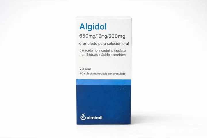 Алгидол (Algidol) — парацетамол, кодеин и витамин C, 20 саше