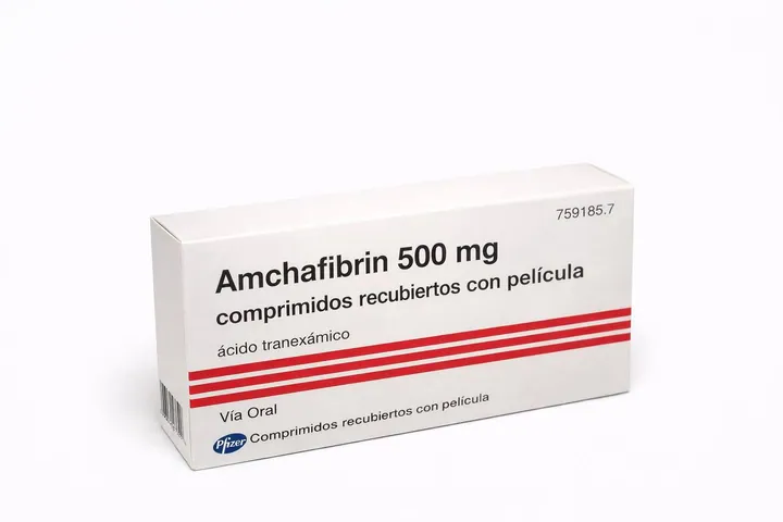 Амчафибрин (Amchafibrin) — транексамовая кислота 500 мг, 30 таблеток, покрытых плёночной оболочкой