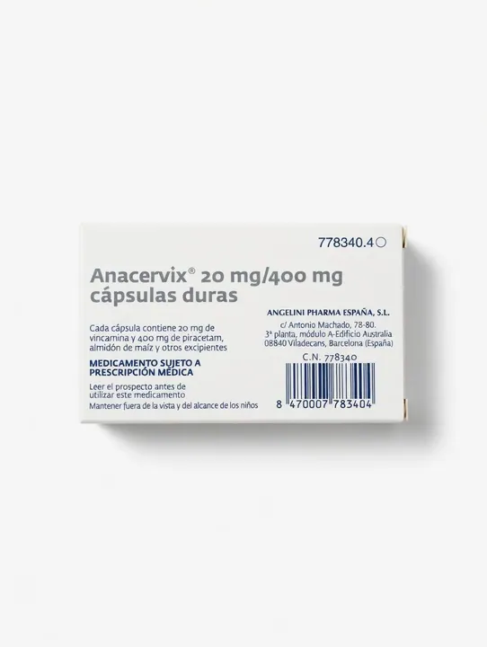 Анацервикс (Anacervix) — 20 мг/400 мг, 60 капсул