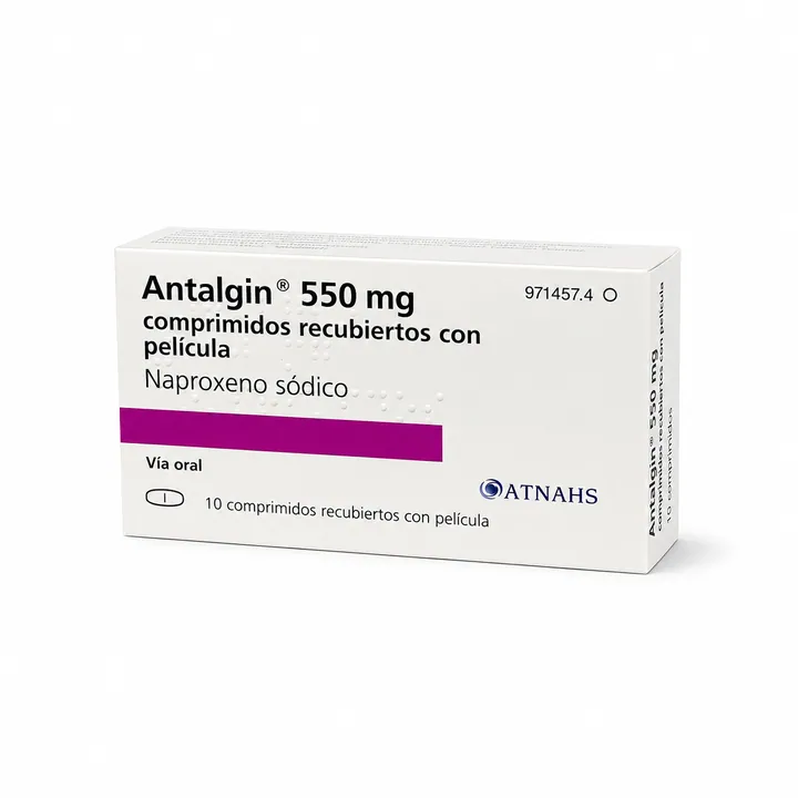Анталгин (Antalgin) — напроксен натрия 550 мг, 10 таблеток