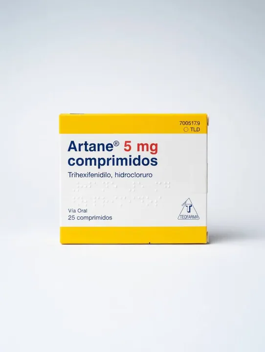 Артан (Artane) — тригексифенидил 5 мг, 25 таблеток