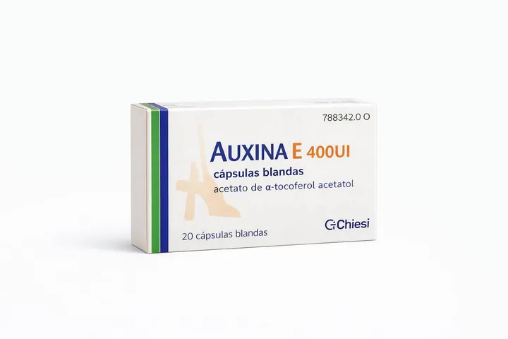 Ауксина Е 400 (Auxina E 400) — витамин Е 400 МЕ, 30 мягких капсул