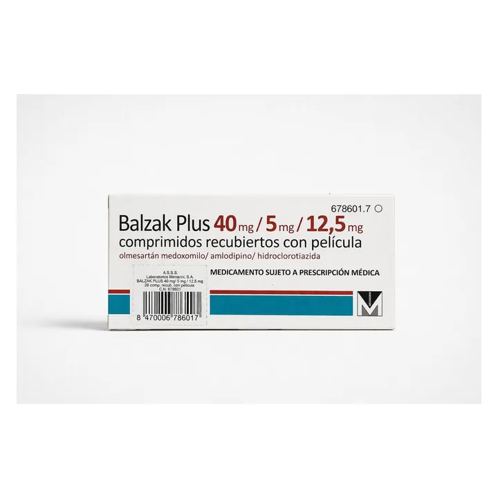 Балзак Плюс (Balzak Plus) 40/5/12,5 мг — таблетки, 28 таблеток