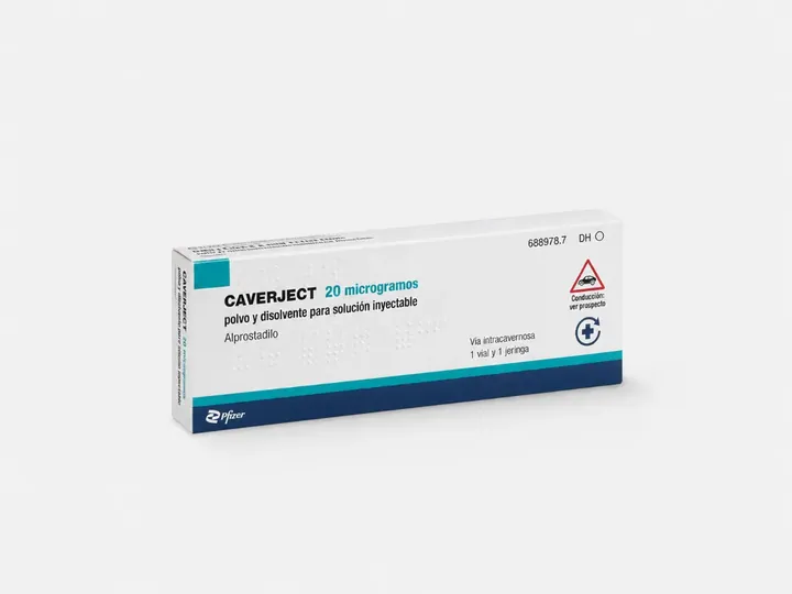 Каверджект (Caverject) — алпростадил 20 мкг, набор для инъекций