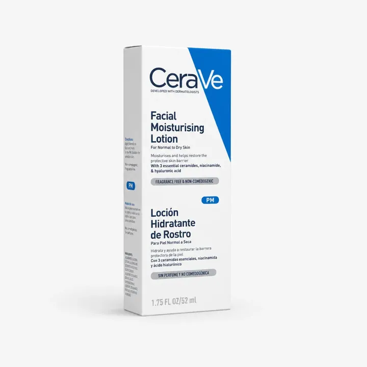 Увлажняющий лосьон для лица CeraVe PM — 52 мл
