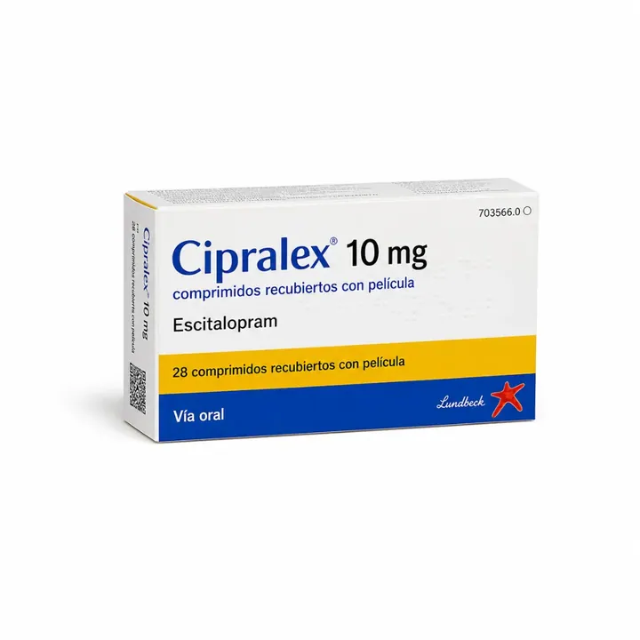 Ципралекс (Cipralex) — эсциталопрам 10 мг, 28 таблеток