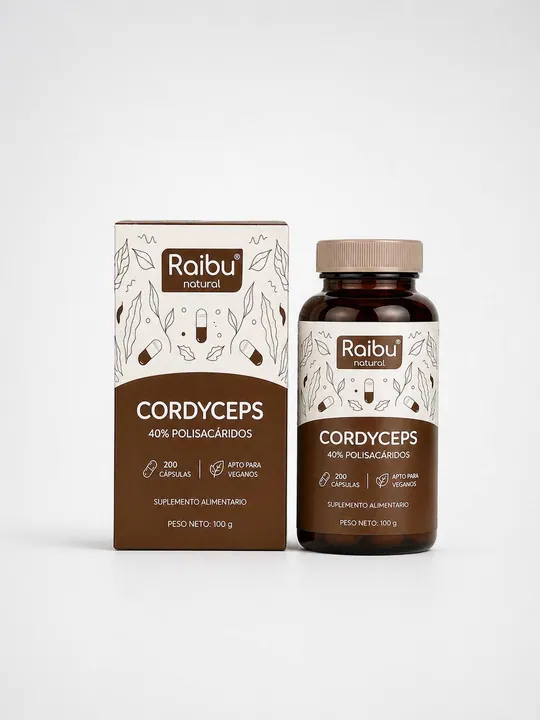 Кордицепс Raibu Natural — 200 капсул