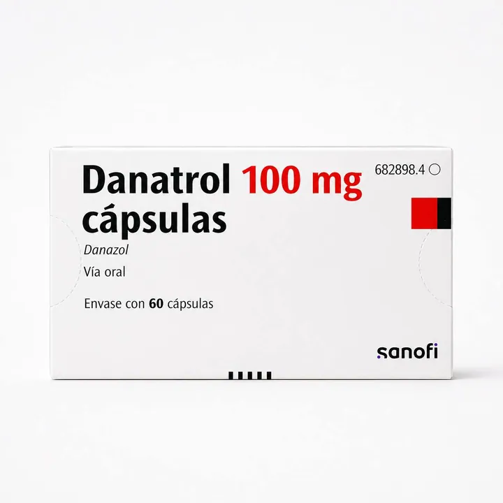 Данатрол (Danatrol) — даназол 100 мг, 60 капсул