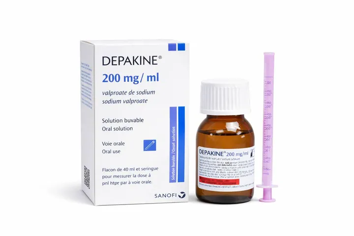 Депакин (Depakine) — вальпроат натрия 200 мг/мл, раствор для приёма внутрь 40 мл