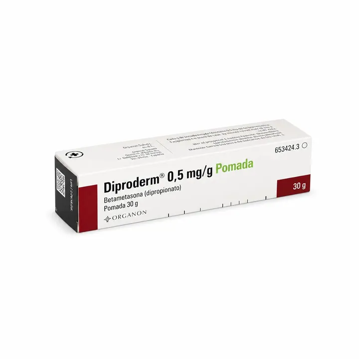 Дипродерм (Diproderm) — бетаметазон 0,5 мг/г, мазь 30 г