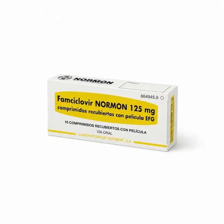 Фамцикловир Нормон 125 мг — 10 таблеток