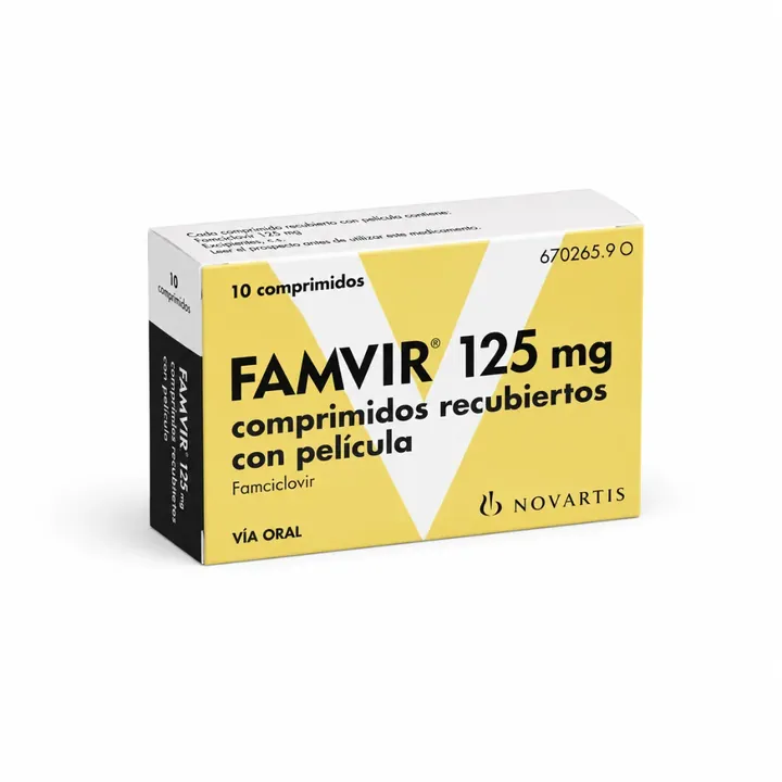 Фамвир (Famvir) — фамцикловир 125 мг, 10 таблеток