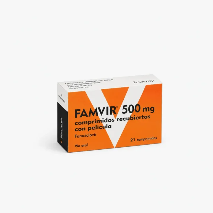 Фамвир (Famvir) — фамцикловир 500 мг, 21 таблетка
