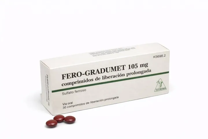 Феро-Градумет (Fero-Gradumet) — железо 105 мг, 30 таблеток пролонгированного действия