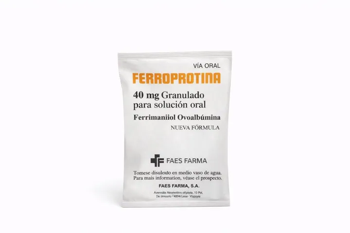 Ферропротина (Ferroprotina) — ферриманитол овоальбумин 40 мг, гранулы для раствора, 30 саше