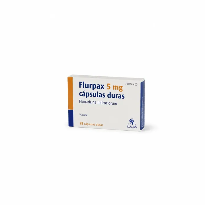 Флурпакс (Flurpax) — флунаризин 5 мг, 30 капсул