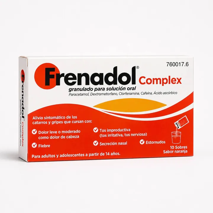 Френадол Комплекс (Frenadol Complex) — гранулы для раствора для приёма внутрь, 10 саше