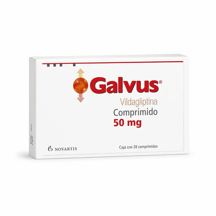 Галвус (Galvus) — вилдаглиптин 50 мг, 28 таблеток