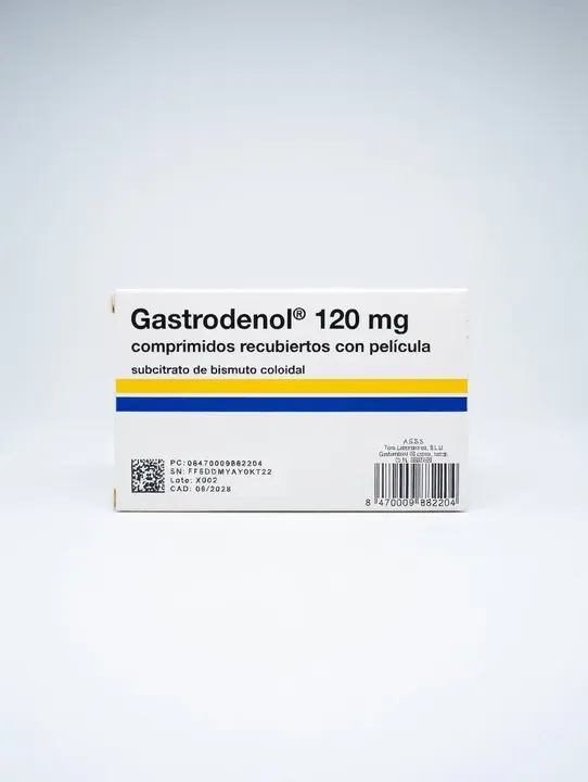 Gastrodénol 120 mg comprimidos / Гастроденол 120 мг,50 таблеток