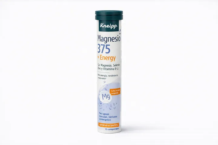 Магний 375 + Energy Kneipp — 15 шипучих таблеток