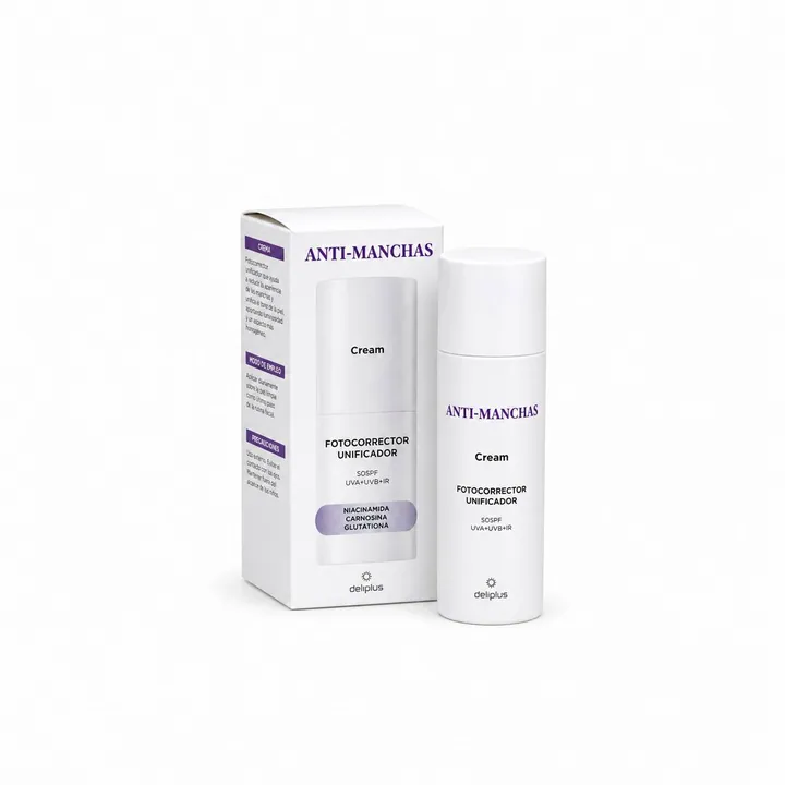 Deliplus Anti-Manchas — крем-фотокорректор SPF 50, 50 мл
