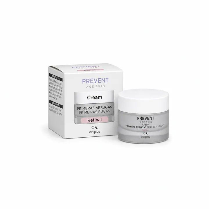 Prevent Age Skin Deliplus — крем для лица с ретиналем, 50 мл