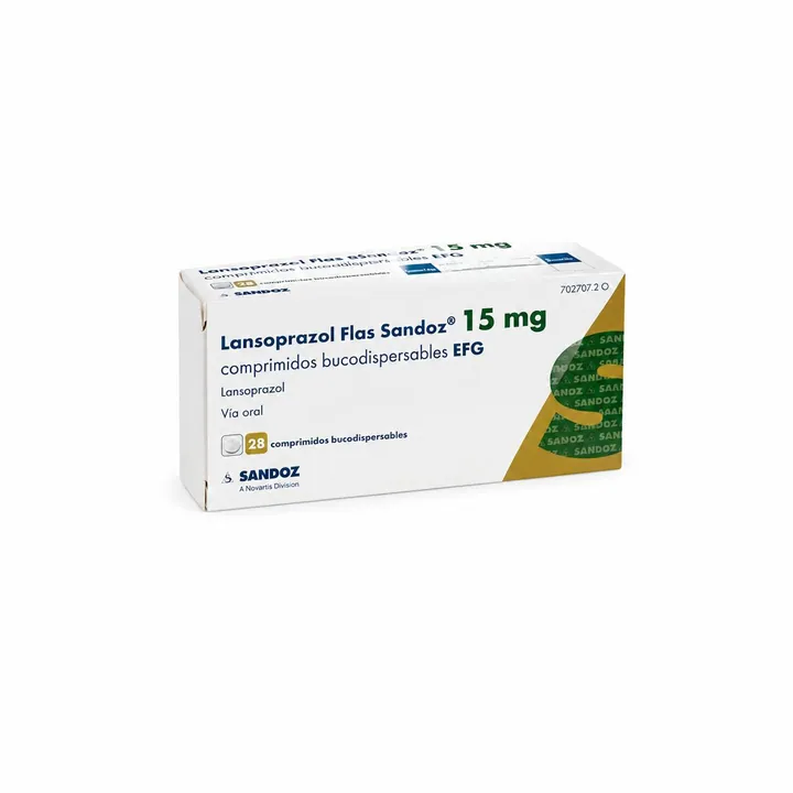 Лансопразол Флас Сандоз (Lansoprazol Flas Sandoz) 15 мг — 28 таблеток