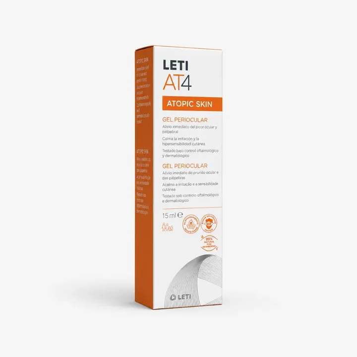 LETI AT4 Периокулярный гель для атопичной кожи — 15 мл