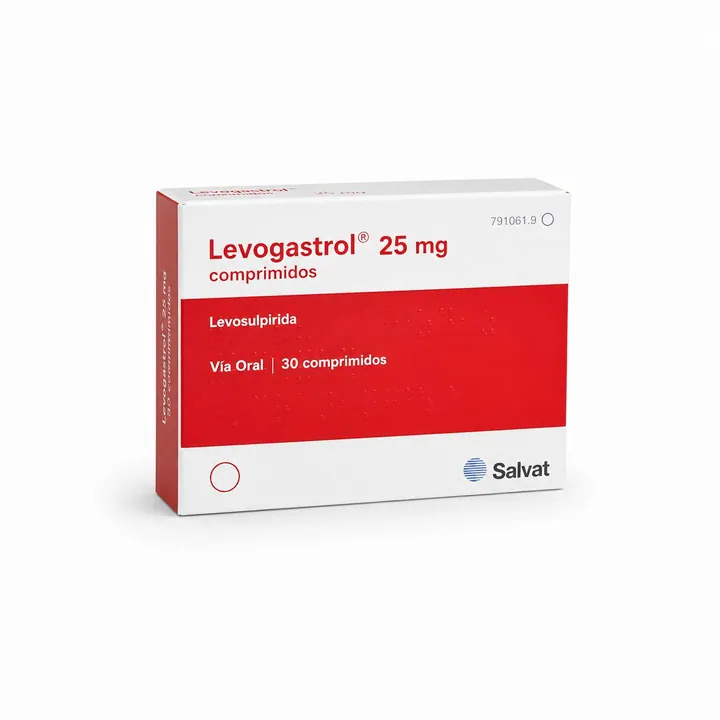 Левогастрол (Levogastrol) — левосульпирид 25 мг, 30 таблеток