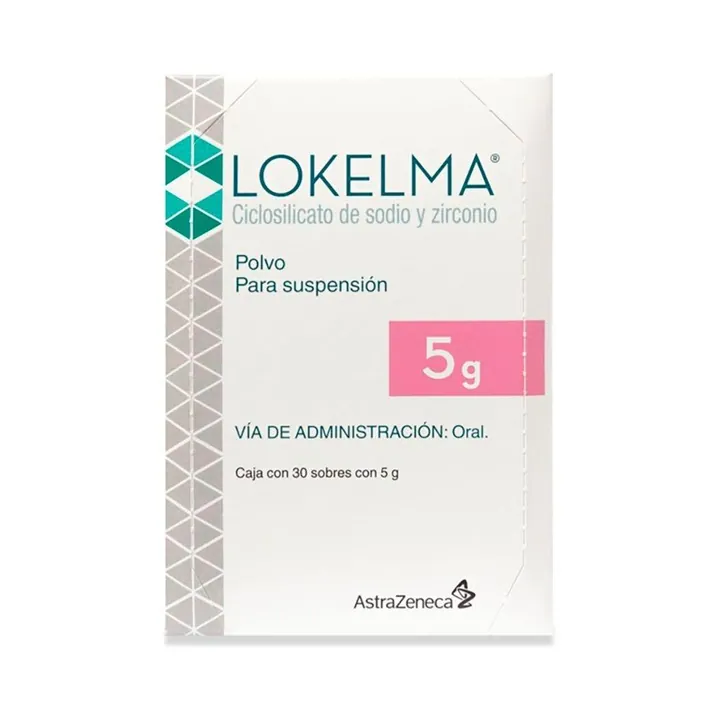 Локельма (Lokelma) — циклосиликат циркония натрия 5 г, 30 пакетиков