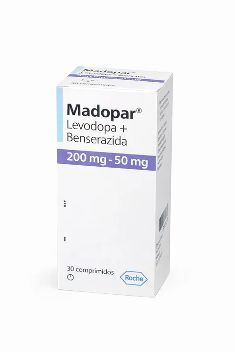 Мадопар (Madopar) — леводопа 200 мг + бенсеразид 50 мг, 100 таблеток