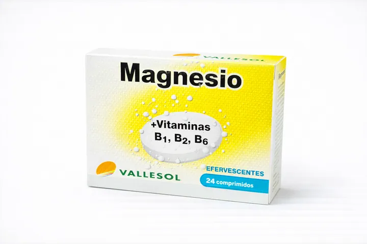 Магний + витамины B1, B2, B6 Vallesol — 24 шипучие таблетки