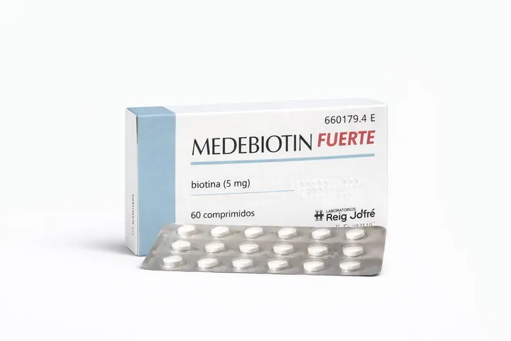 Медебиотин Форте (Medebiotin Forte) — биотин 5 мг, 40 таблеток
