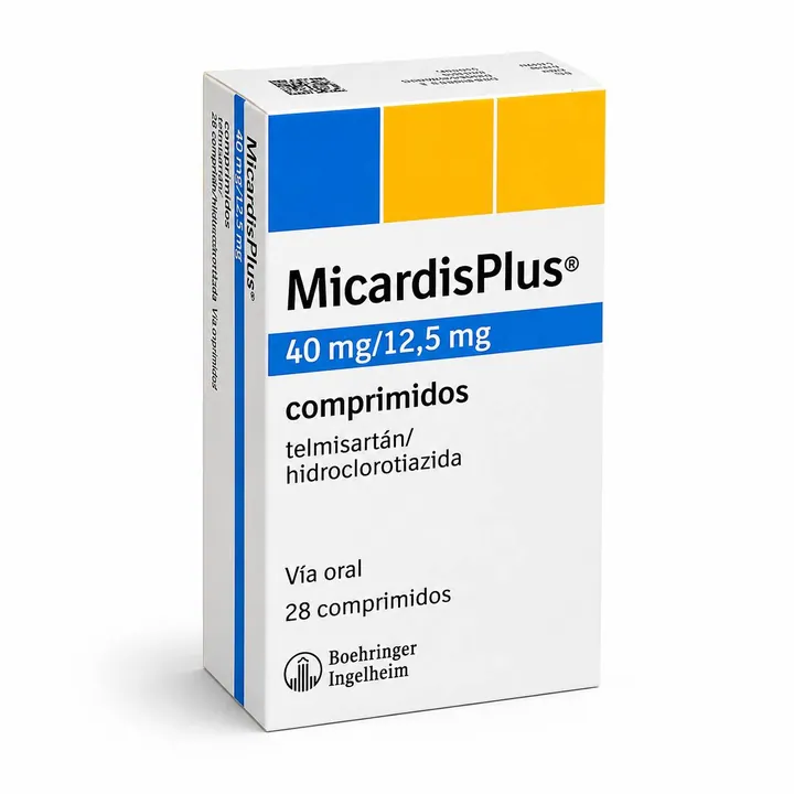 Микардис Плюс (MicardisPlus) 80/25 мг — телмисартан и гидрохлоротиазид, 28 таблеток