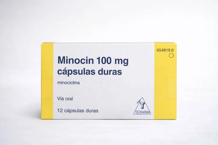 Миноцин (Minocin) — миноциклин 100 мг, 12 капсул