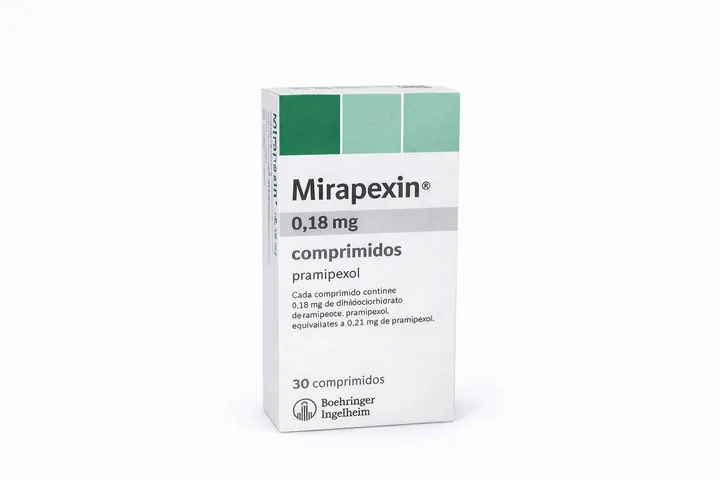 Мирапексин (Mirapexin) — прамипексол 0,18 мг, 30 таблеток