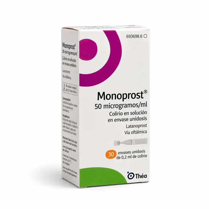 Монопрост (Monoprost) — латанопрост 50 мкг/мл, 30 монодоз по 0,2 мл