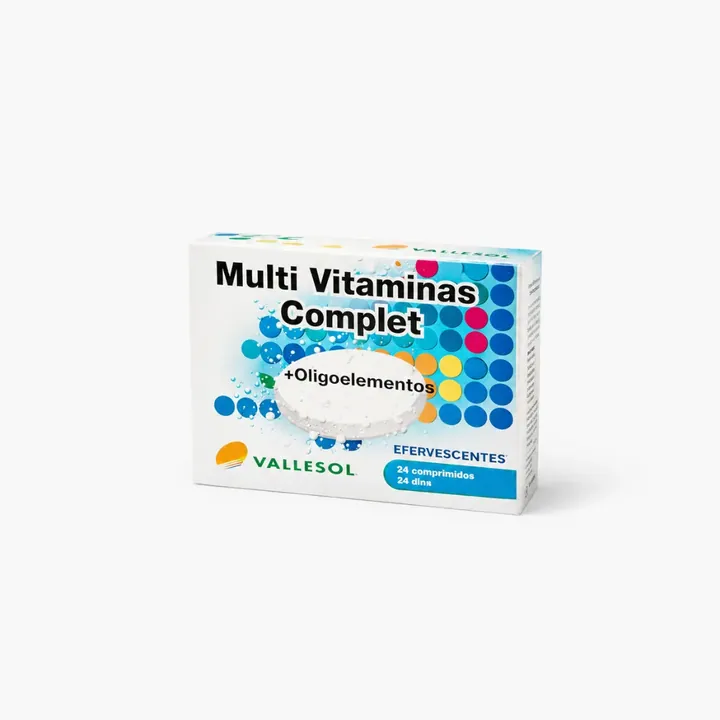 Мультивитамины Vallesol Multi Vitaminas Complet — 24 шипучие таблетки