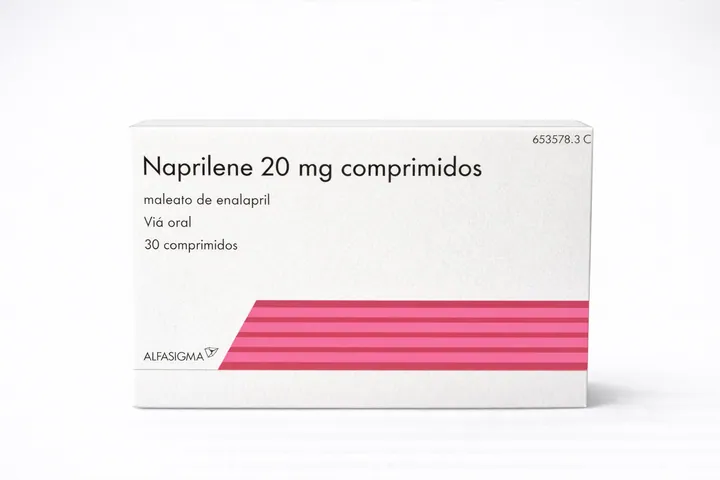 Наприлен (Naprilene) — эналаприл 20 мг, 30 таблеток