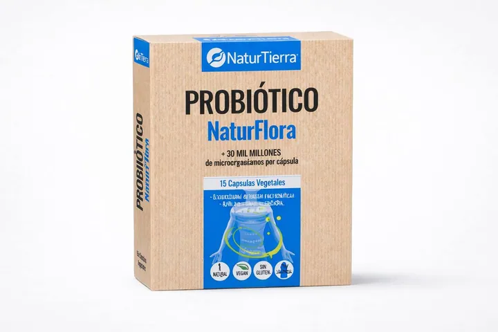 Пробиотик NaturFlora NaturTierra — 15 капсул