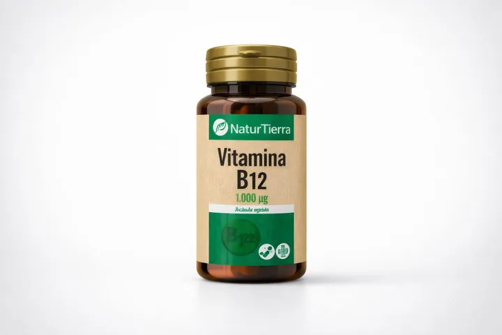 Витамин B12 NaturTierra — 30 капсул