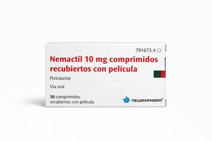 Немактил (Nemactil) — перициазин 10 мг, 50 таблеток