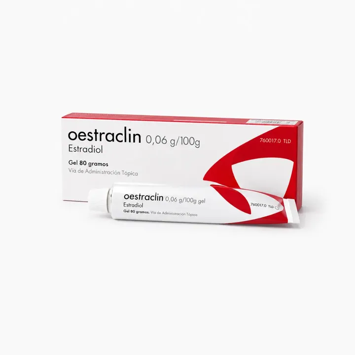 Оэстраклин (Oestraclin) — эстрадиол 0,6 г/100 г, гель 80 г