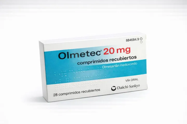 Олметек (Olmetec) — олмесартан медоксомил 20 мг, 28 таблеток