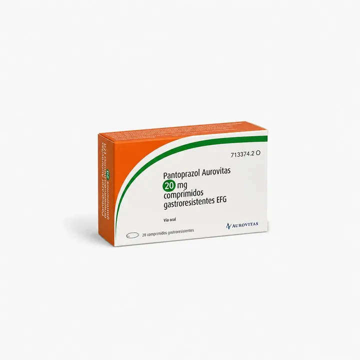 Пантопразол Ауровитас (Pantoprazol Aurovitas) 20 мг — 28 таблеток