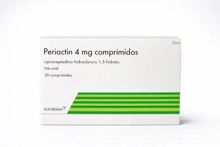 Периактин (Periactin) — ципрогептадин 4 мг, 30 таблеток