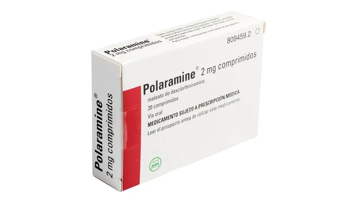 Поларамин (Polaramine) — дексхлорфенирамин 2 мг, 20 таблеток